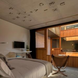 Double Room inner Courtyard View