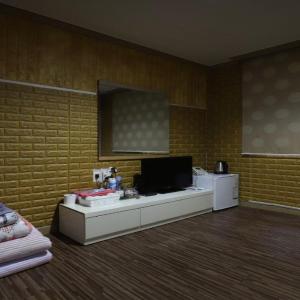 Family Room with Bathroom