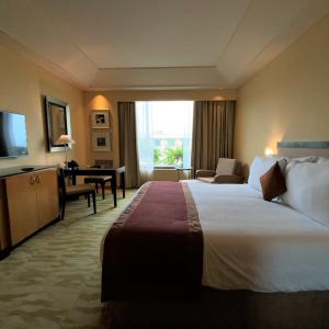 The Grand Club Room with 20% off on session of 30 mins Spa,15% off on food & soft beverage services,20% Discount on Laundry service (T&C applicable)