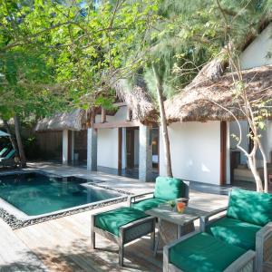 Two-Bedroom Beachfront Villa with Pool