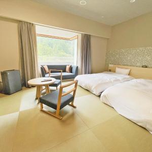 Modern Japanese Style room with 2 Single Beds  (47 square yard)