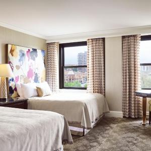 Queen Room with Two Queen Beds and Plaza View
