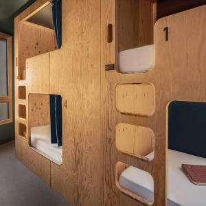 Eklo bed in dormitory for women only