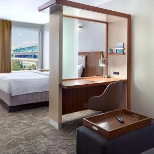 King Suite with Bathtub and Trundle Sofa - Mobility Access/Hearing Accessible