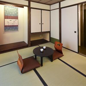 Japanese-Style Twin Room with Loft and Garden View