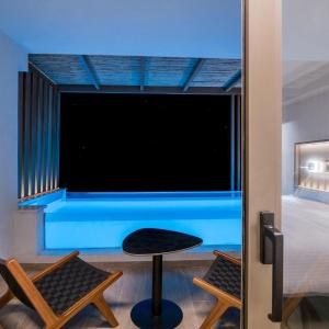 Dazzling Blue Sea View Heated Plunge Pool