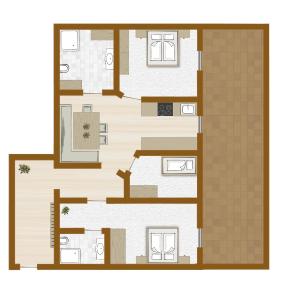 Appartement Vogelgesang (1640 ft from Hotel)