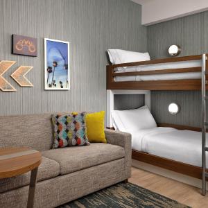 Family Suite, 1 King, 2 Twin Bunk Beds, Sofa bed