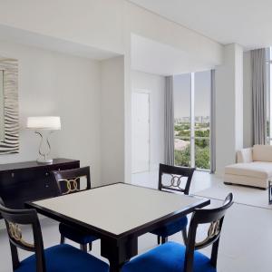 Two-Bedroom Connecting Family Suite with Community View, Pantry Lounge Access and Shuttle Bus to JBR Beach and various shopping malls