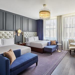 Deluxe Queen Room with Two Queen Beds with City View