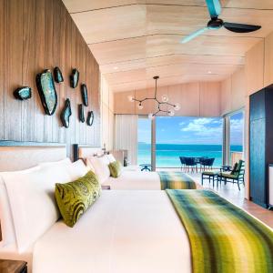 2 Bedroom Sunset Overwater Villa with Pool, Villa, Oceanside, Private pool