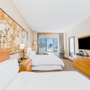 Traditional Double Room with Two Double Beds - Hearing Accessible