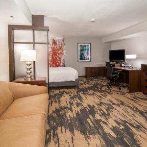 King Suite with Roll-In Shower and Sofa Bed - Mobility Access/Hearing Accessible