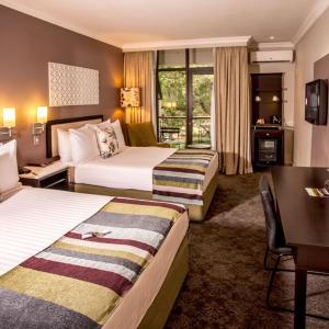 Standard Room 2 Double Beds Non Smoking