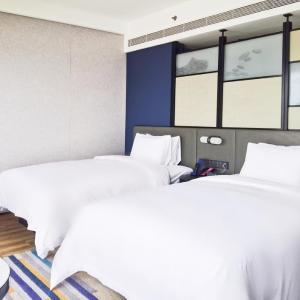 Double Room with Two Double Beds and City View
