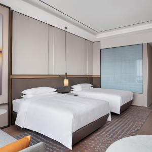 Deluxe, Guest room, 2 Twin/Single Bed(s), City view