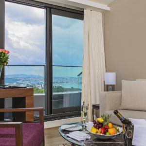 Family Room Terrace with Bosphorus View