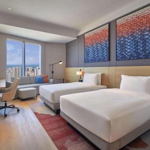 Twin Room with Two Twin Beds, Ocean View and Sofa Bed