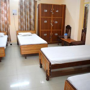 Single Bed in Male Dormitory Room