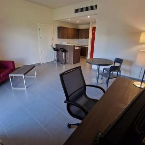 One-Bedroom King Suite with Balcony and Sofa Bed