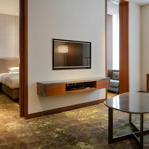 Junior Suite with Executive lounge access and King Bed       