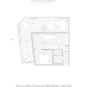 Terrace SUITE mit Panorama Meerblick