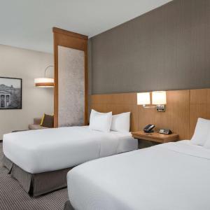 Double Queen Room with Accessible Tub and Sofa Bed