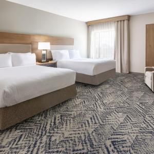 Studio Queen Suite with Two Queen Beds - Communications Accessible