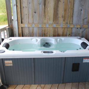 Queen Room with Hot Tub and Lake View 