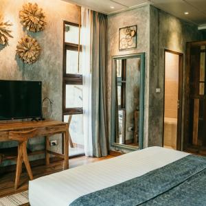 Suite connectable ground floor partial sea view 