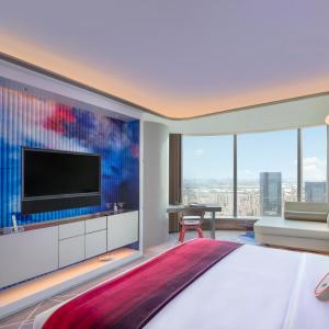 Sensational King, Guest room, 1 King, Suzhou Center view