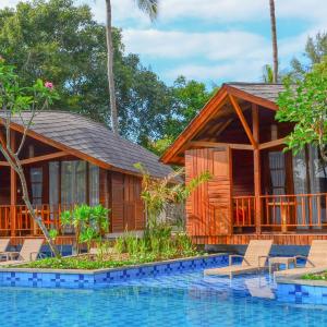 One-Bedroom Cottage Pool Lagoon
