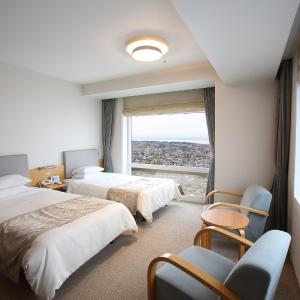 Corner Deluxe Twin Room - Non-Smoking