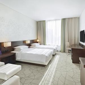 Twin Room with Sofa Bed and View