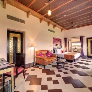 Premium Villa with Valley & Sajjan Garh Fort View :15% off on F&B, 20% off on Spa, Happy Hours with 1+1 offer ,Complimentary Welcome Drink on arrival, Signature Activities & Experiences, 10% off on transportation