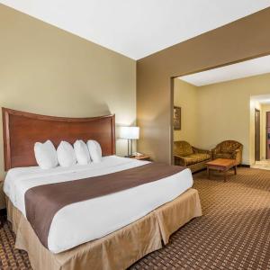 King Suite with Roll-In Shower and Balcony - Disability Access/Non-Smoking