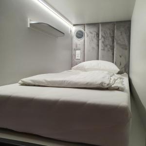 Single Capsule in a room with other capsules