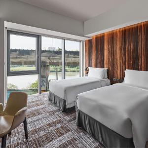 Twin Room with Partial River View