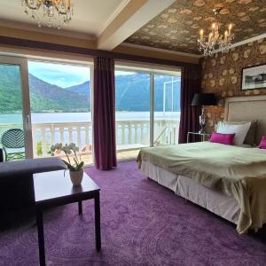 Junior Suite with Balcony and Fjord View