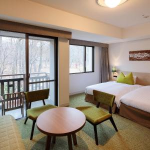 Standard Alps Twin Room with Balcony