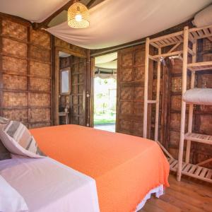 Tent with garden