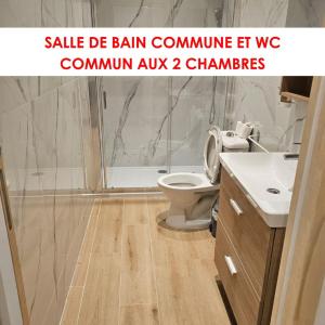 103 CHAMBRE PRIVEE SDB WC EN COMMUNS, 2 AV CHARLES DE GAULLE