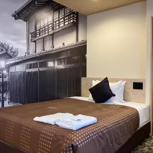 Double Room with Small Double Bed and Tatami Area - Smoking