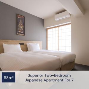 Superior Two-Bedroom Japanese Apartment For 7
