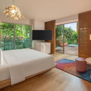 Away Suite, 1 Bedroom Suite, 1 Super King Bed, Terrace, Private Outdoor Pool