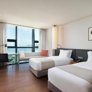 [NORI NORI PKG] Deluxe Twin Room Ocean View + 2 Gwangcheon canned seaweed