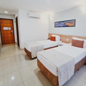 Sem café da manhã – Quarto com 2 camas de solteiro de Luxo