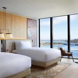 Swan River View, Premium Guest Room, 2 Double Beds