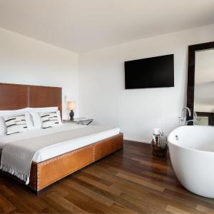 One-Bedroom Deluxe King Suite with Sofa Bed and Golf View