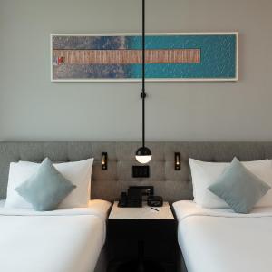 Deluxe Twin Room with Palm Sea View & kitchenette